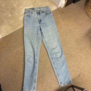 Reformation Vintage Levi’s - reworked - fit like a glove - about a size 26